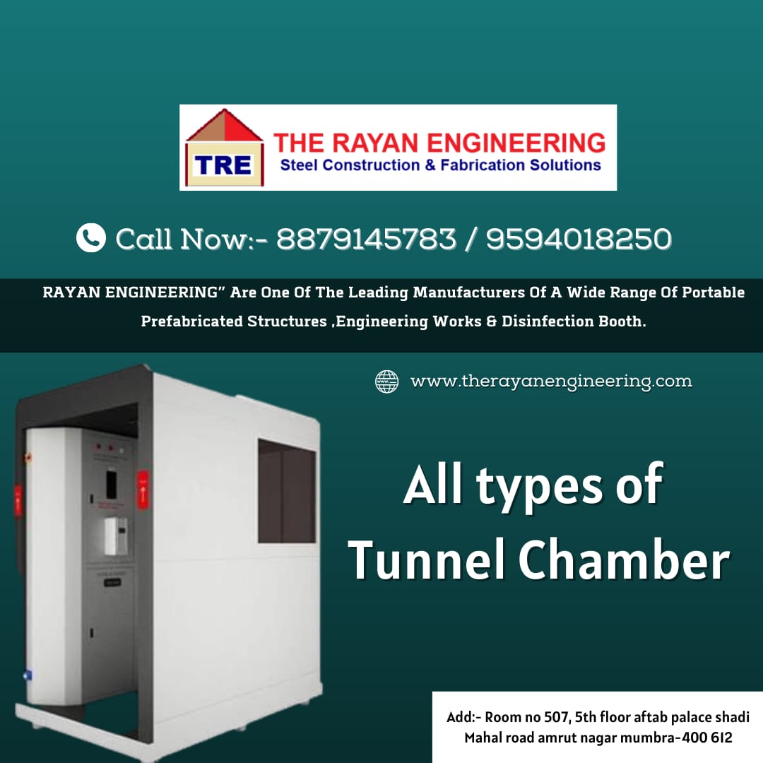 Tunnel Chamber Manufacturer in Mumbra | The Rayan Engineering