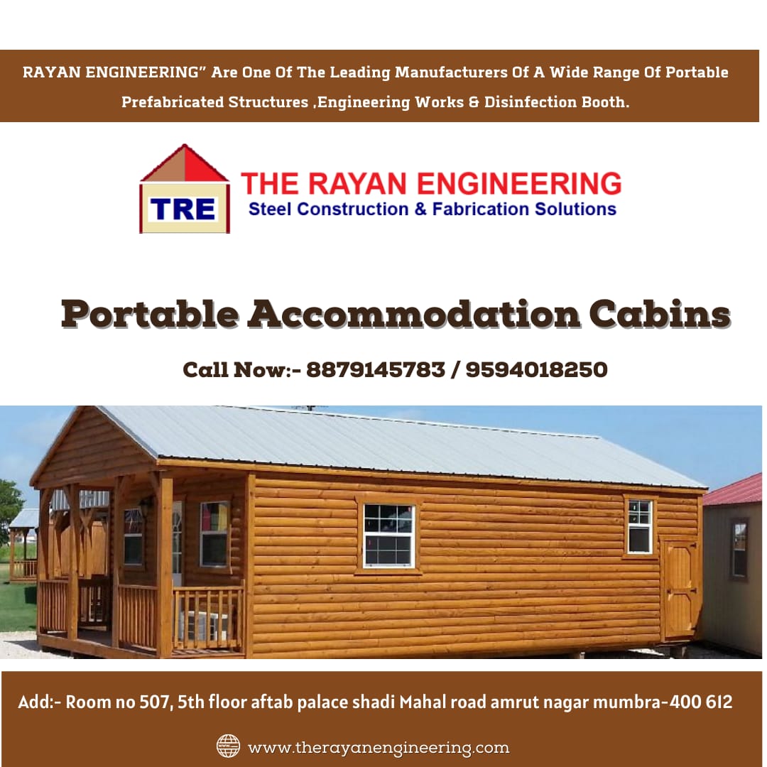 Portable Accommodation Cabins | The Rayan Engineering