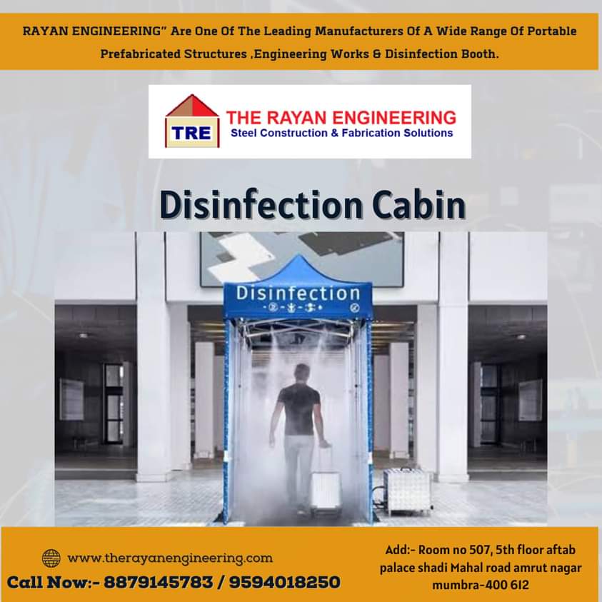 Disinfection Cabin Manufacturer in Mumbai | The Rayan Engineering